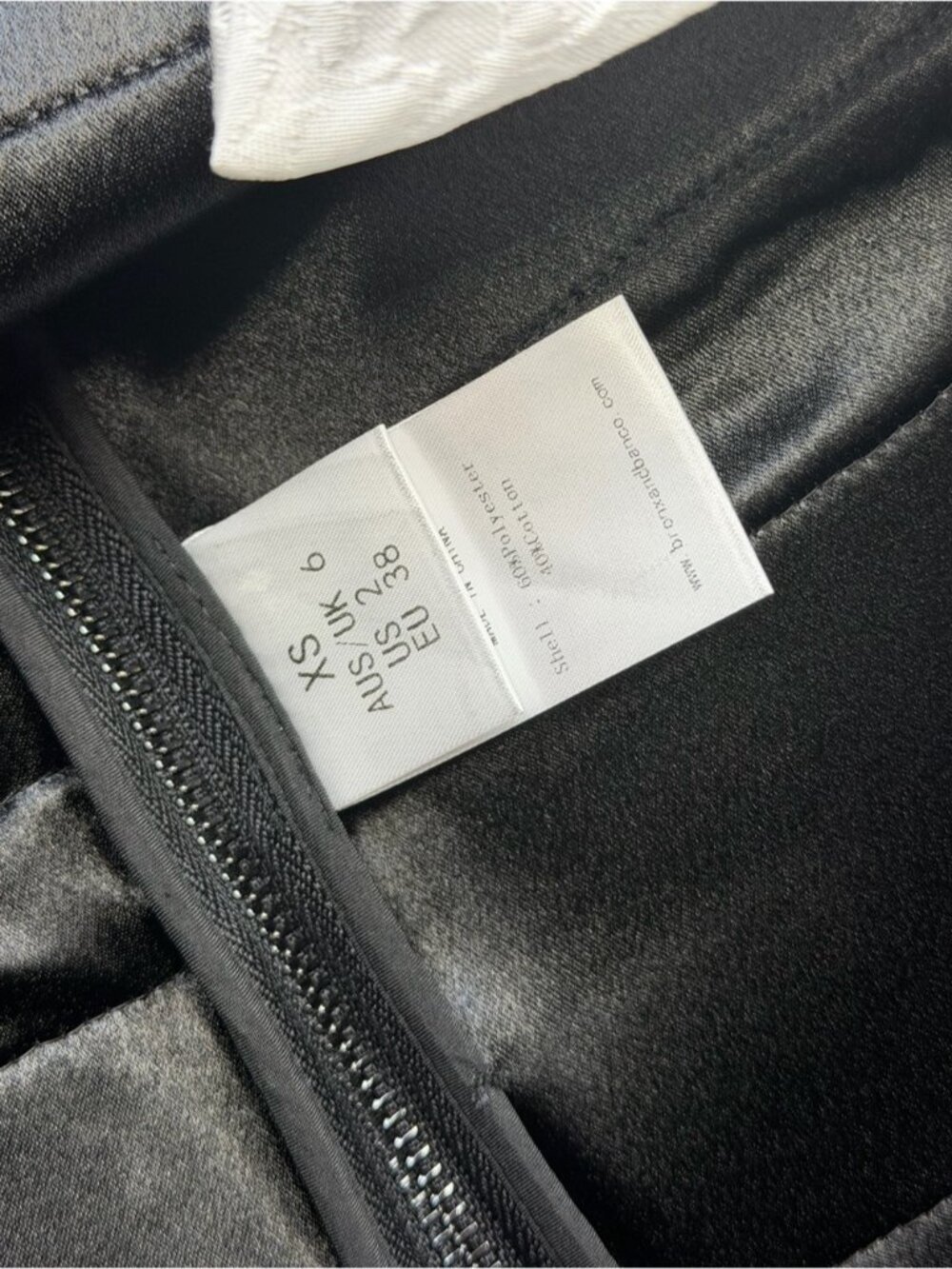 🆕 BRONX & BANCO 🧿 NWOT Jasmine Maraya Black & White Mini Dress, Sz XS US 2 - Picture 15 of 15